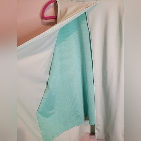 ZELOS Turquoise open swing back lined Athletic Tank‎ Top Size XL - Picture 7 of 8